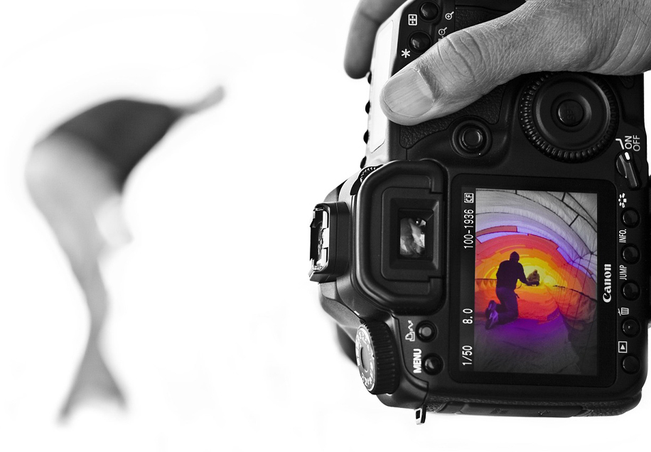 Photographe shooting souvenirs