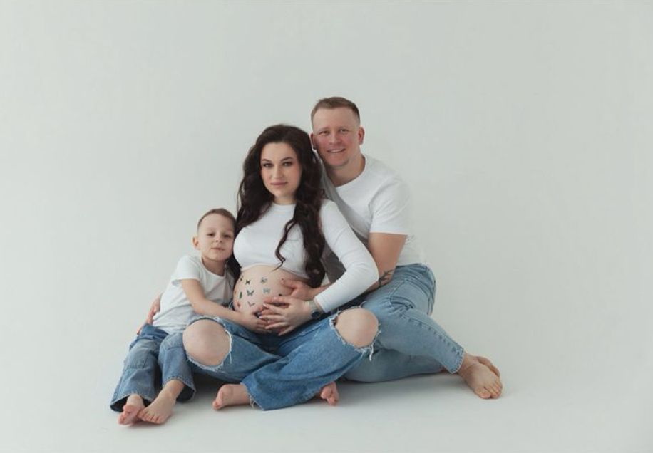 shooting photo grossesse famille