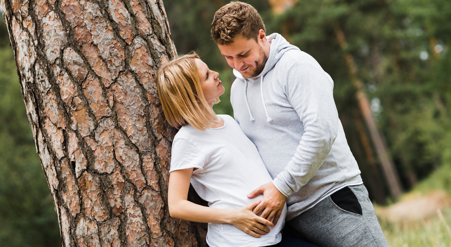 Idée photo grossesse couple