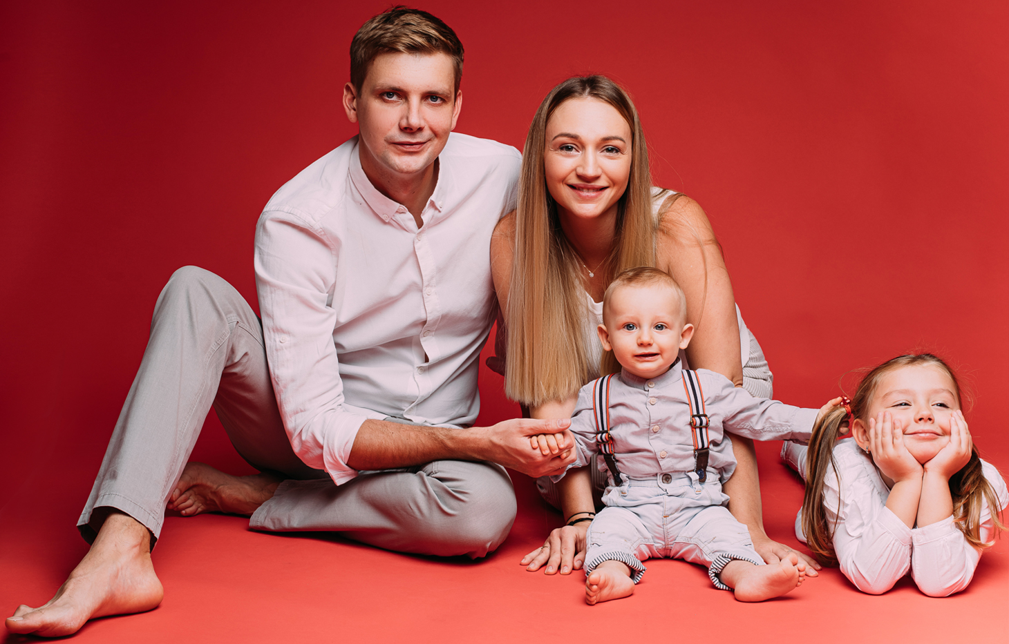 Photo studio famille