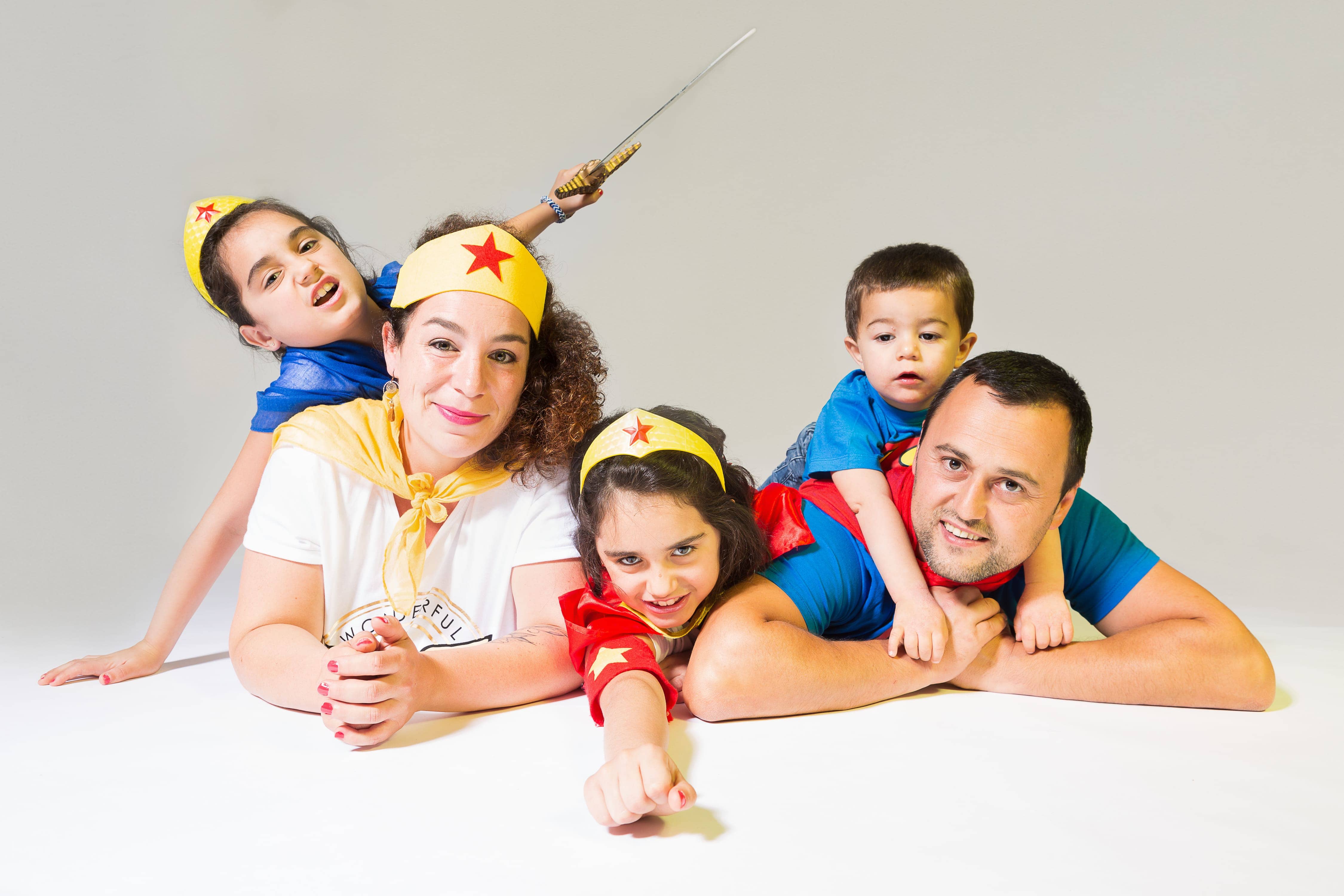 idée photo famille rigolote