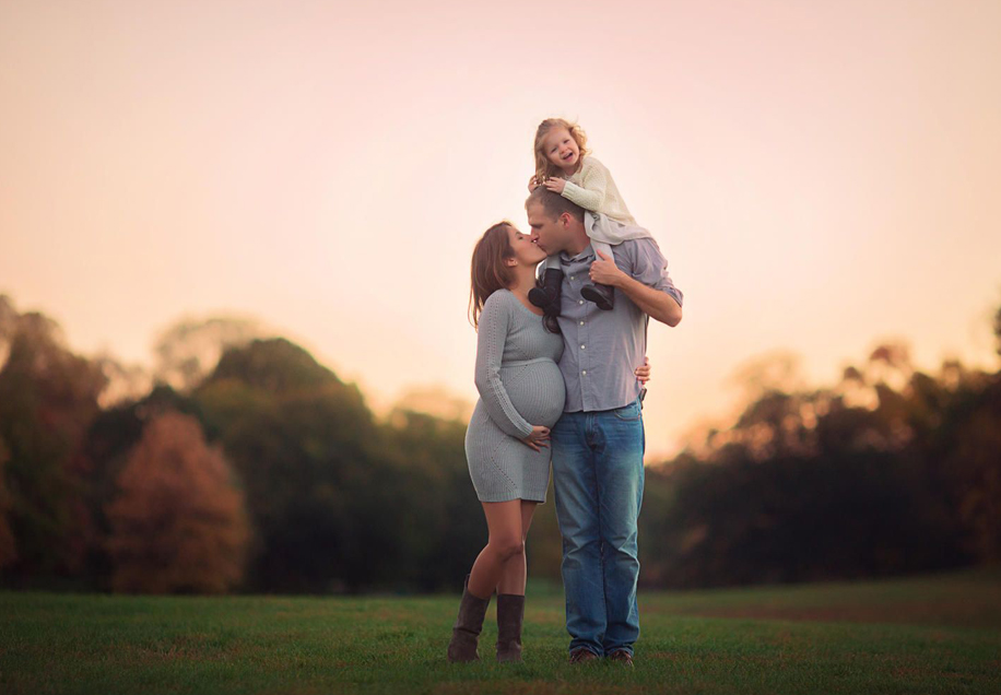 Shooting grossesse famille