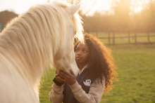 Shooting photo avec un cheval