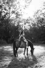 Shooting photo avec un cheval